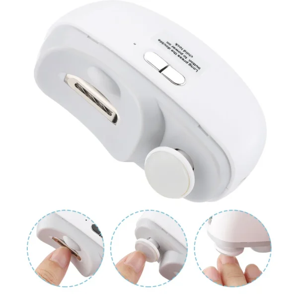 3 in 1 Nail Clipper for Polishing Grinding Trimming - Image 2